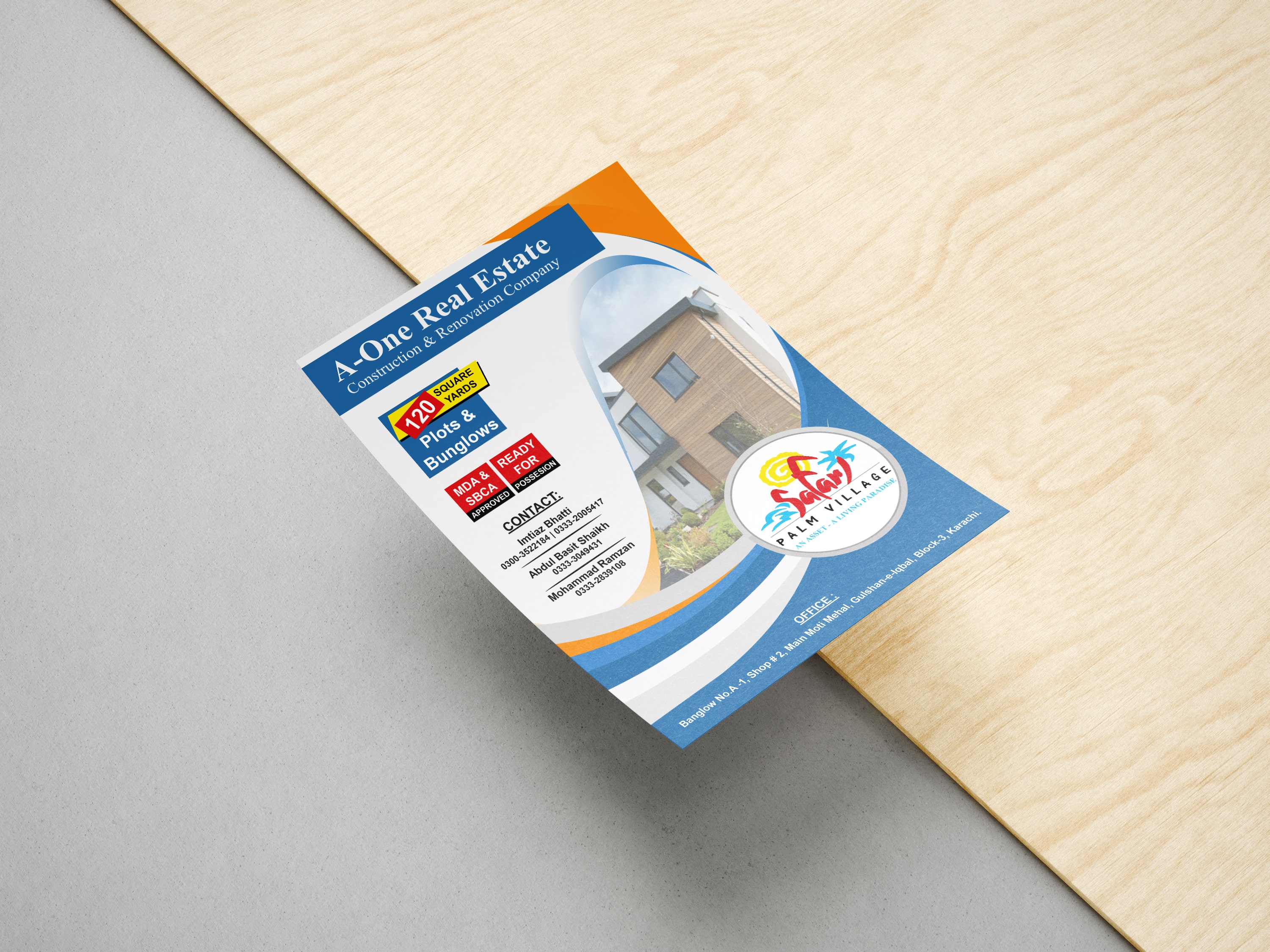 A5 flyer brochure design Edmonton, AB 2026