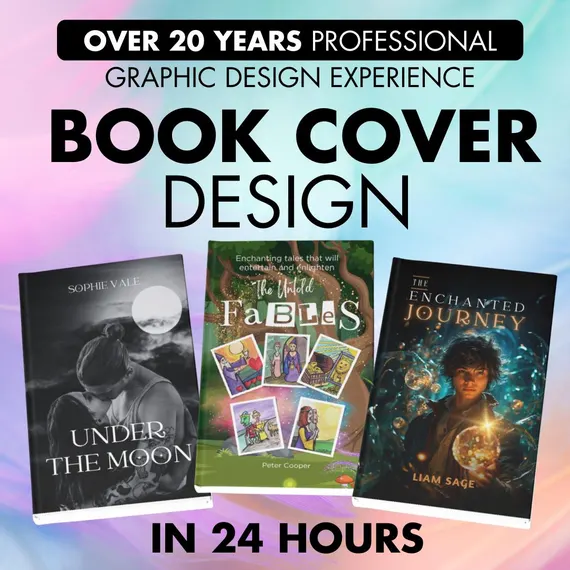 Book cover design Services in Edmonton, AB 2026 for authors and publishers