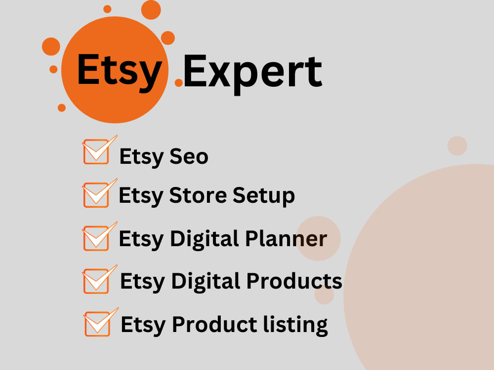 Etsy Shop Setup Service | Branding, SEO, Banner Design, Product Listings in Edmonton, AB